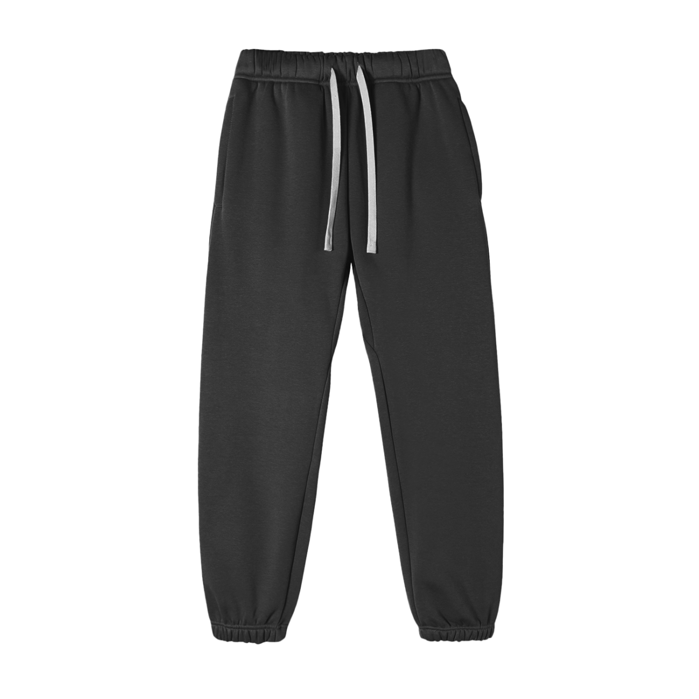 plain cuffed sweatpants