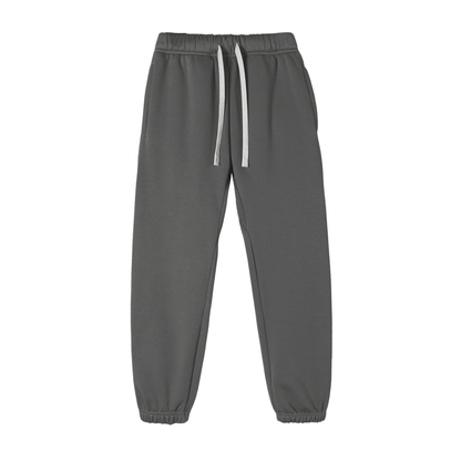 Plain Cuffed Sweatpants