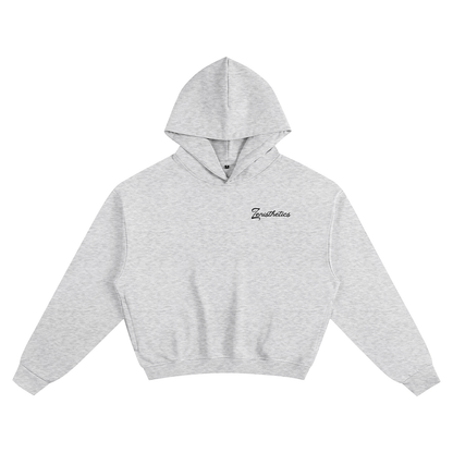 Wisdom Boxy Hoodie Gray