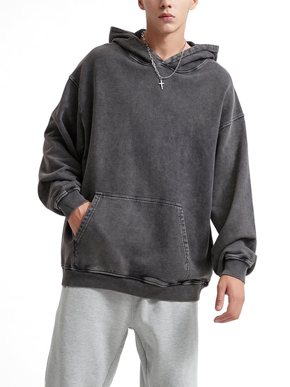 Acid Wash Oversize Hoodie