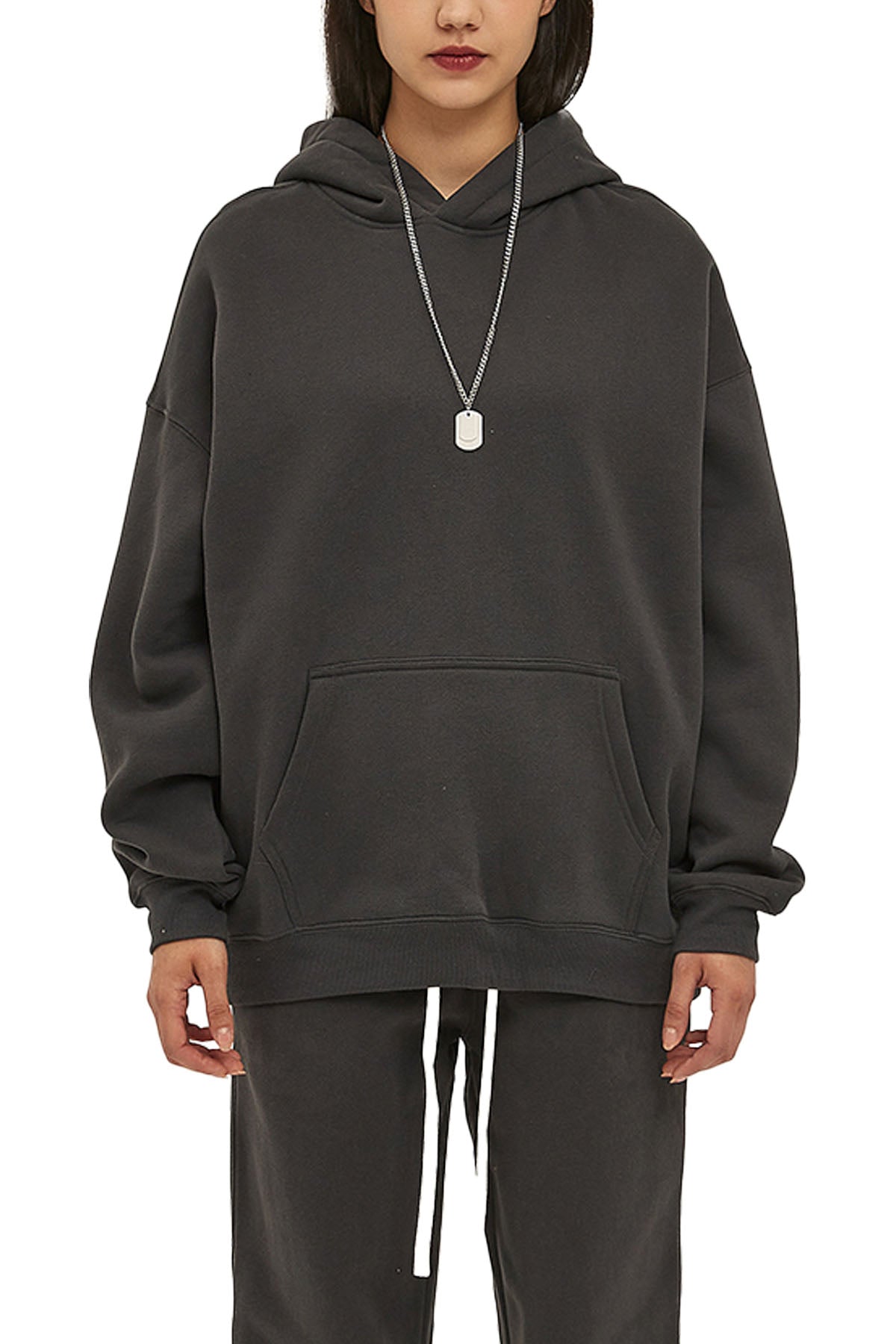 oversized fleece hoodie